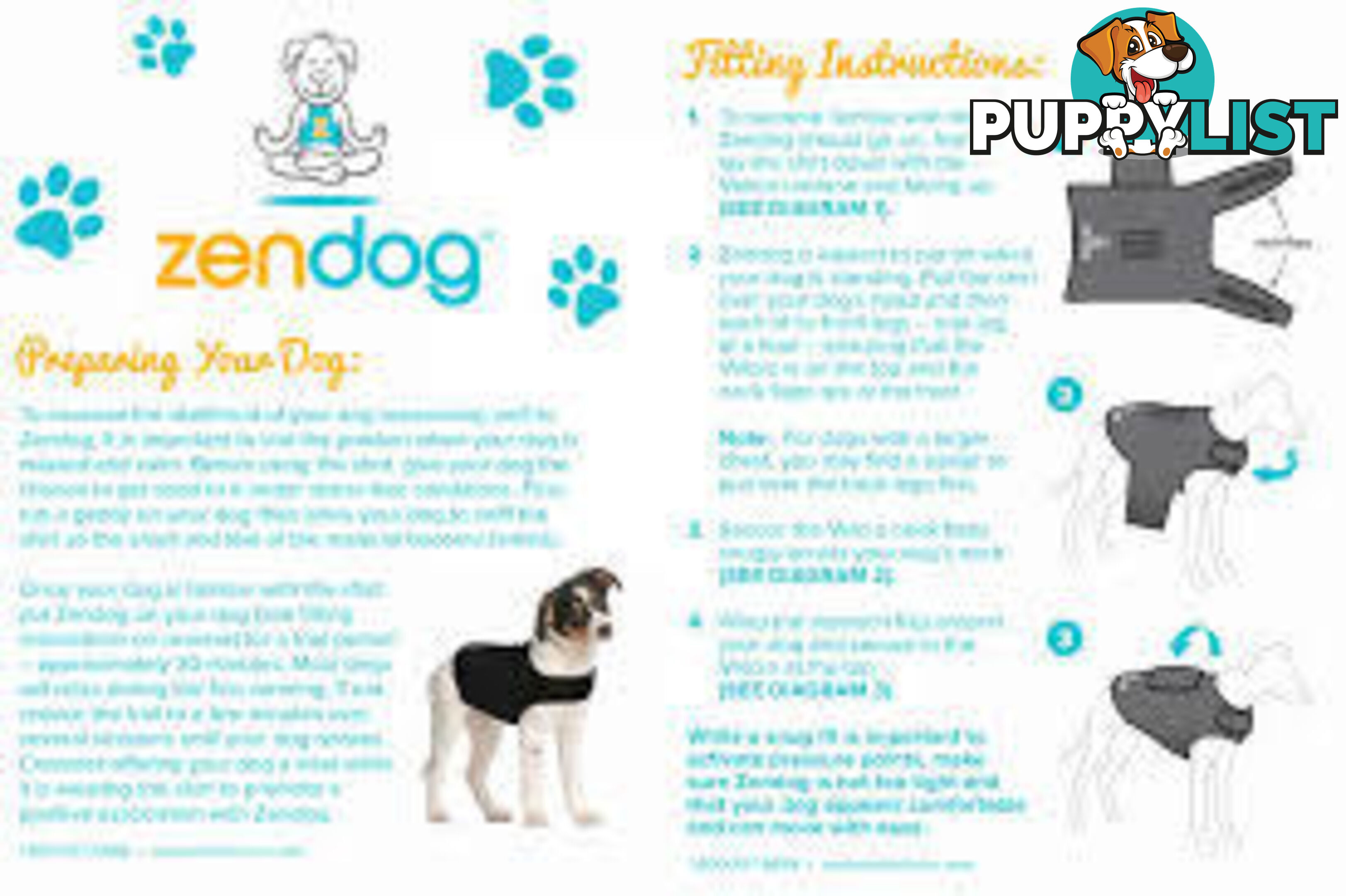 Calming Shirt - Thunder Shirt - Zendog - PPP-69-17