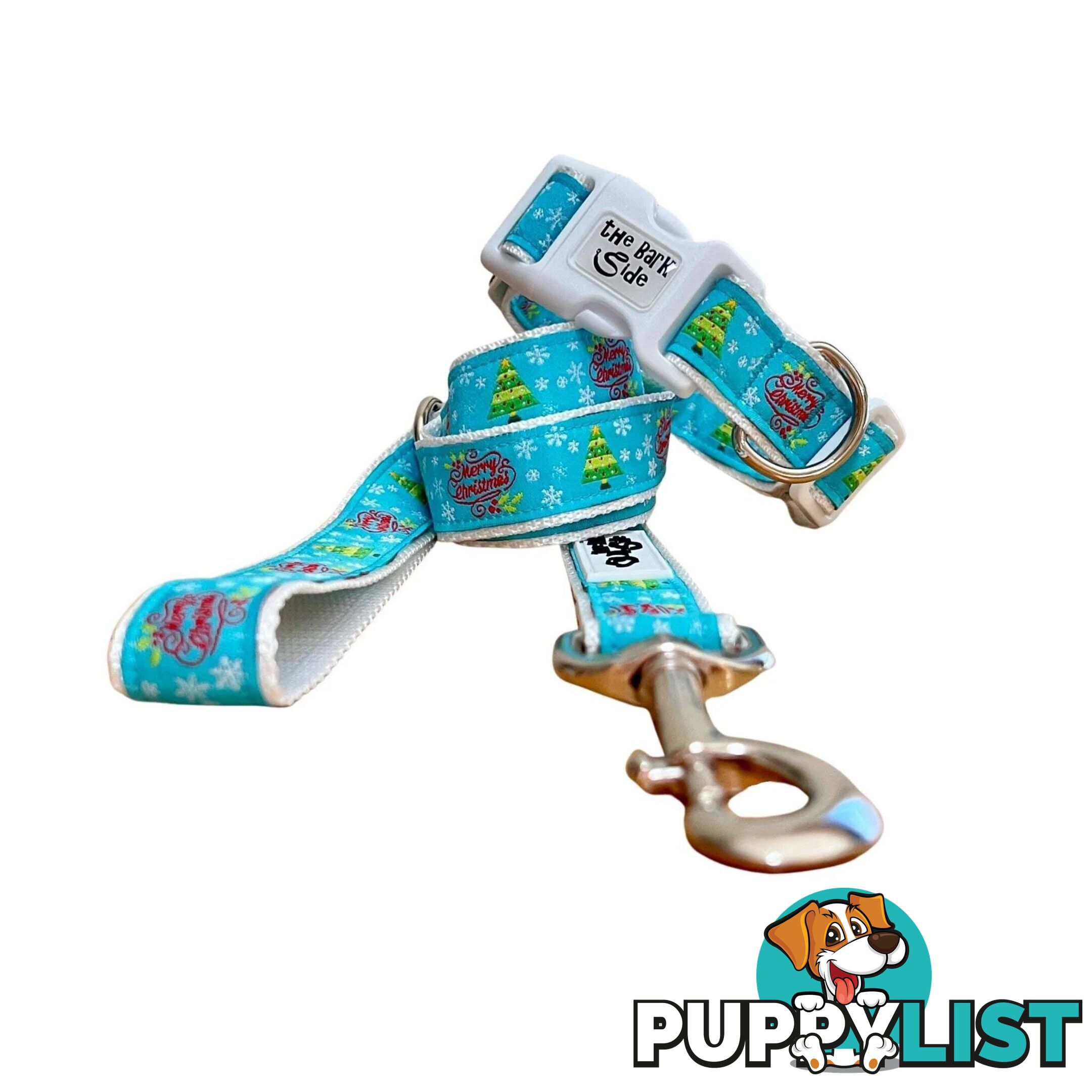 Christmas Dog Lead / Dog Leash - Hand Made by The Bark Side - TBSLDCHREIN251.5