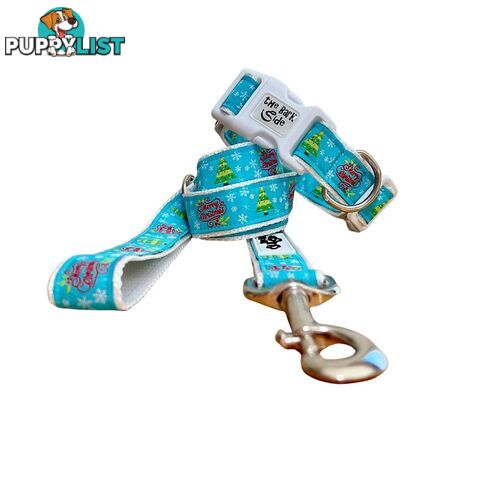Christmas Dog Lead / Dog Leash - Hand Made by The Bark Side - TBSLDCHREIN251.5