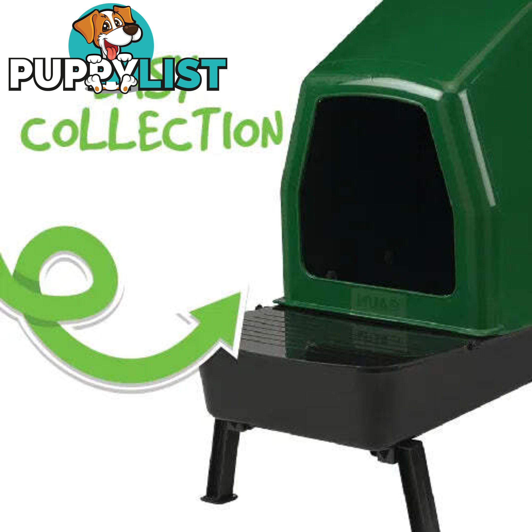 PLASTIC NESTING BOX ROLLAWAY - WITH LEGS - BAINBRIDGE - BB-A8226