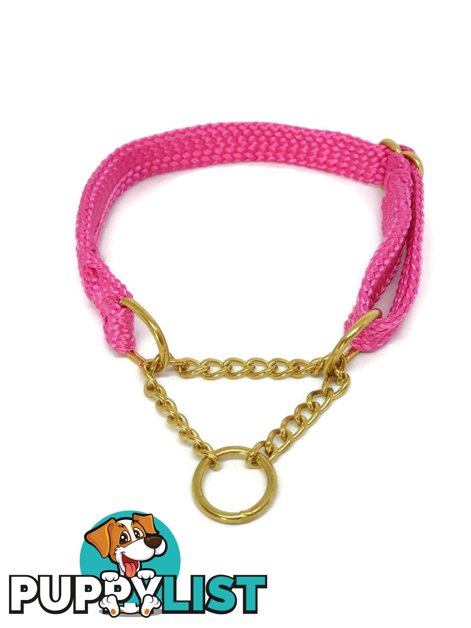 Martingale Dog Collars No Stitching Tough Yarnix - YNXCOLMARM10PNK
