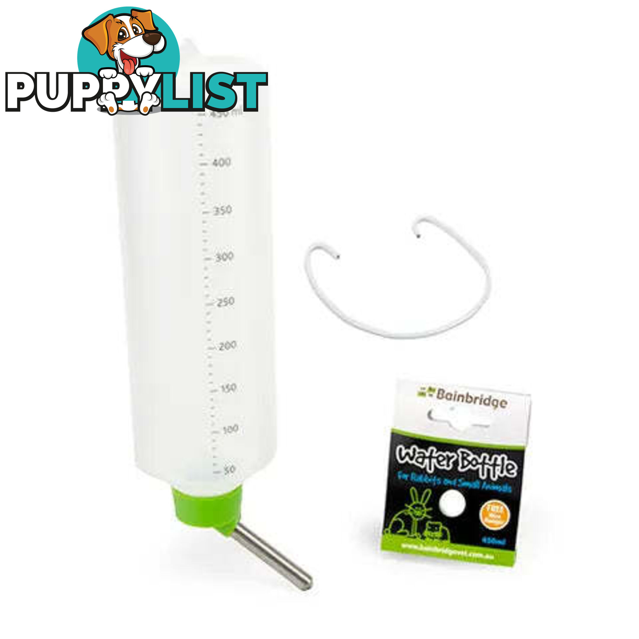 SMALL ANIMAL PLASTIC WATER BOTTLE - BAINBRIDGE - BB-A8117