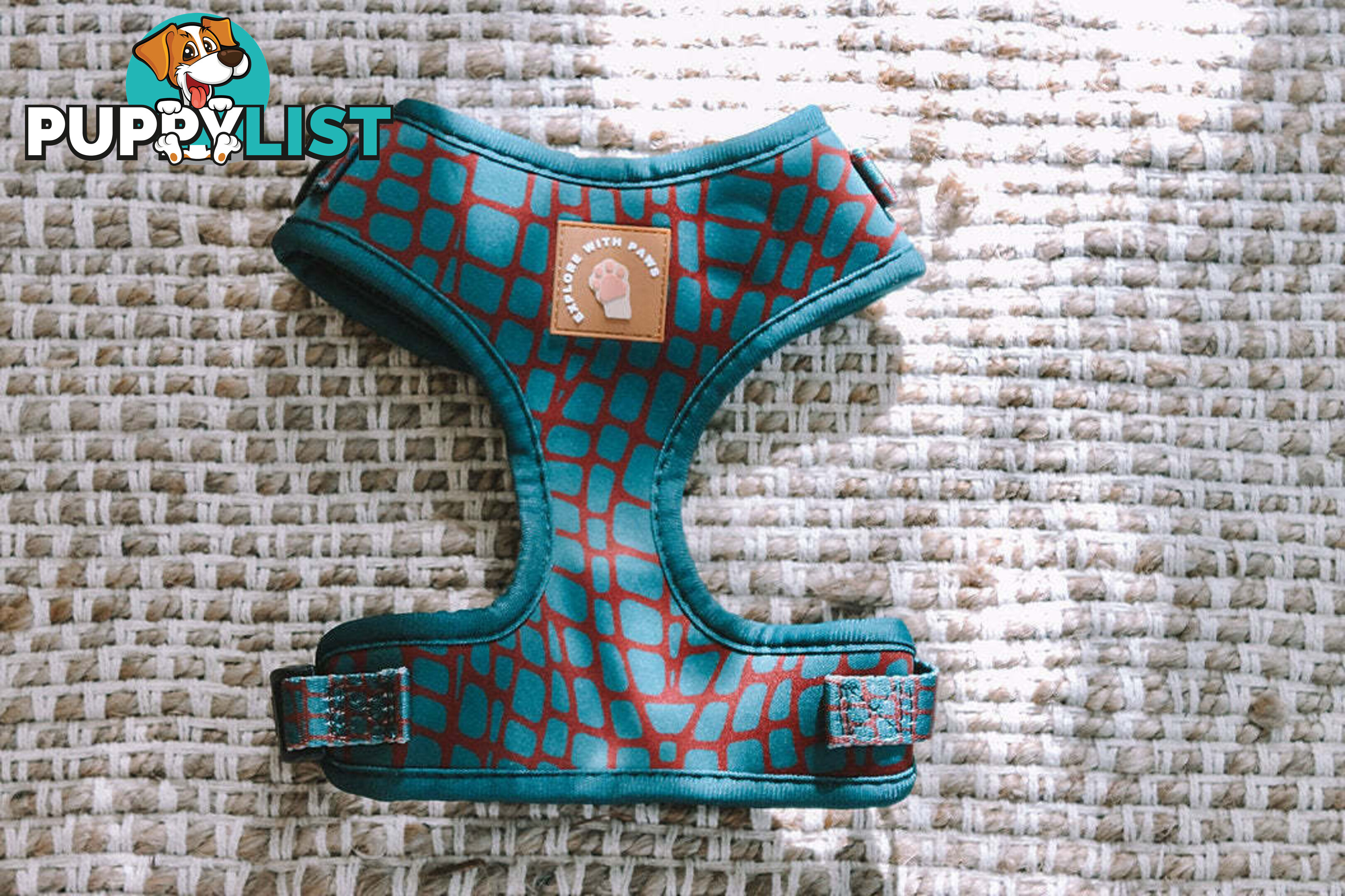 Designer Dog Harness by Explore with Paws - EWPHARCROSN