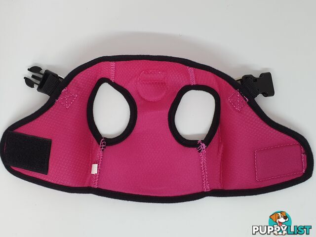 Vest Harness Pet Dog-Cat Step-in Velcro and Buckle Attachments - Moondidley Pets - MDPVESTXLGRN
