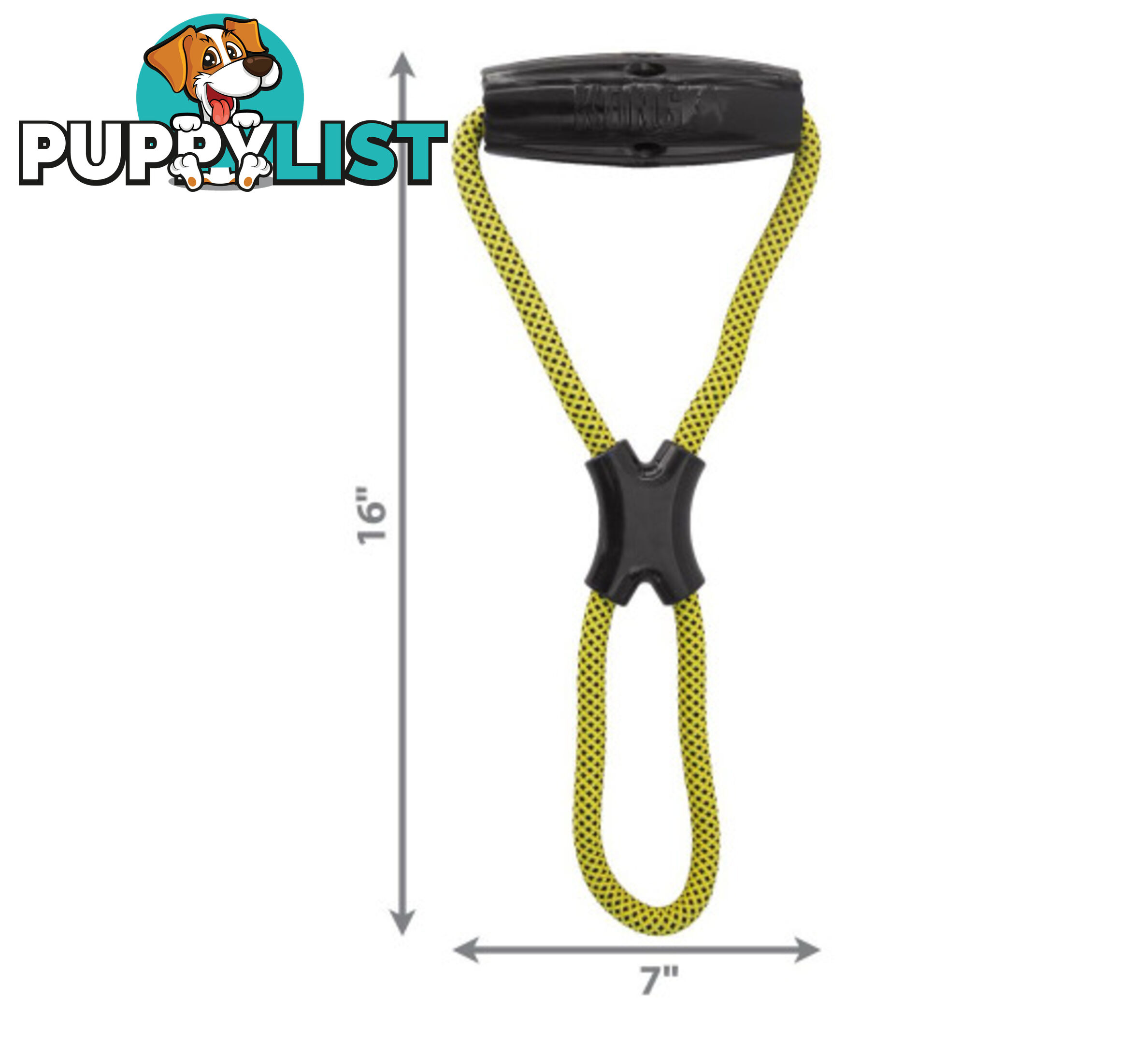 KONG Jaxx Infinity Tug Large Dog Rope Toy - WPS-DAK9300