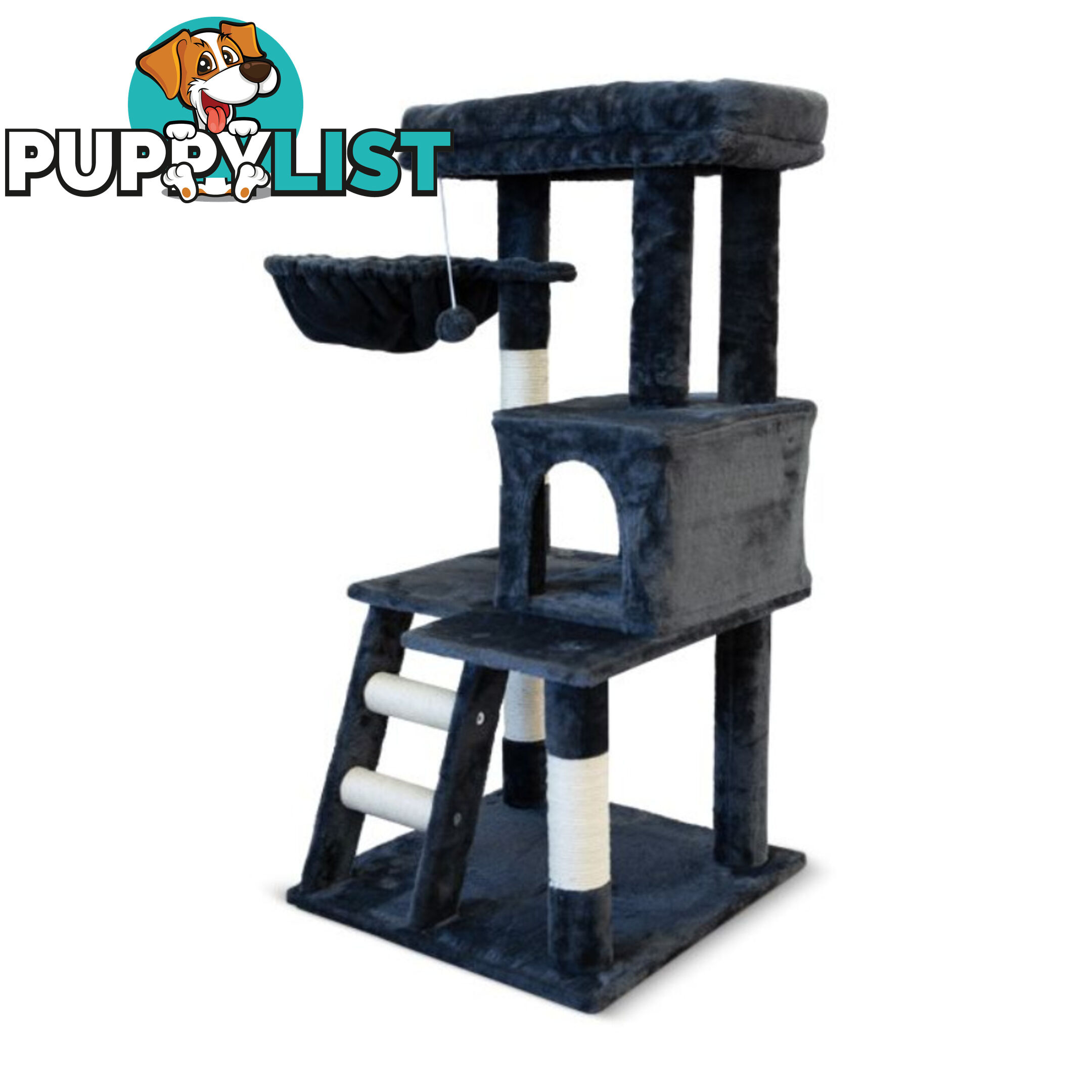 Petwiz 100cm Luna Premium Cat Tree Scratching Post - V378-PW-LUNA-100-LG