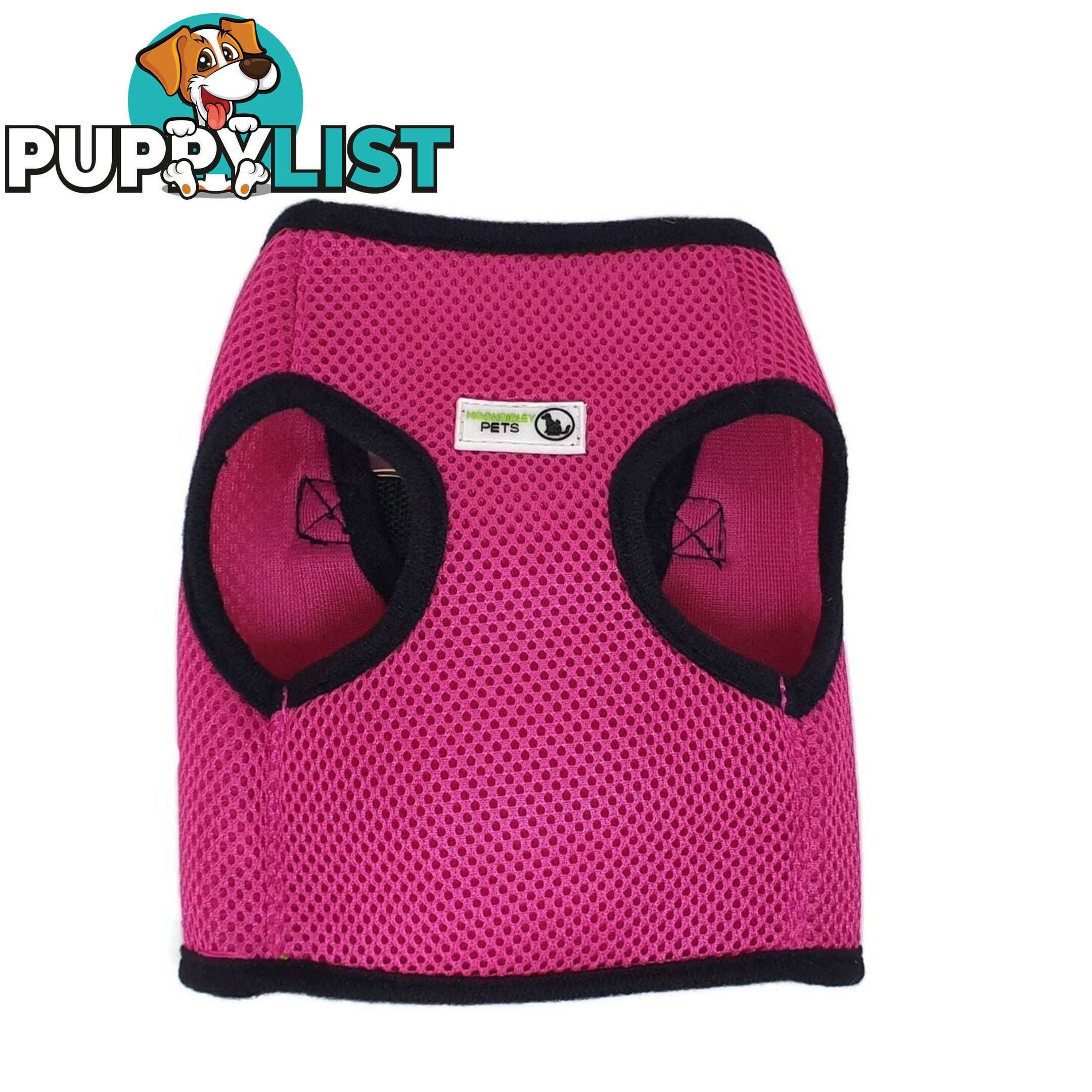 Doggie ID Vest Soft Air Mesh Personlised Embroidered - MDPIDVESXLLBLU