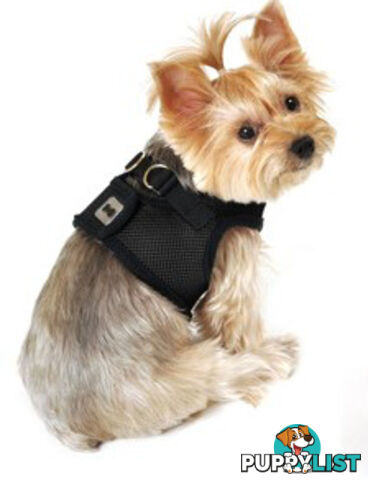 Doggie ID Vest Soft Air Mesh Personlised Embroidered - MDPIDVESXLLBLU