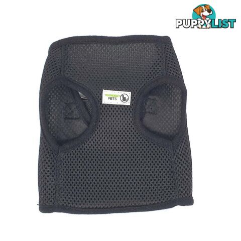 Doggie ID Vest Soft Air Mesh Personlised Embroidered - MDPIDVESXLLBLU
