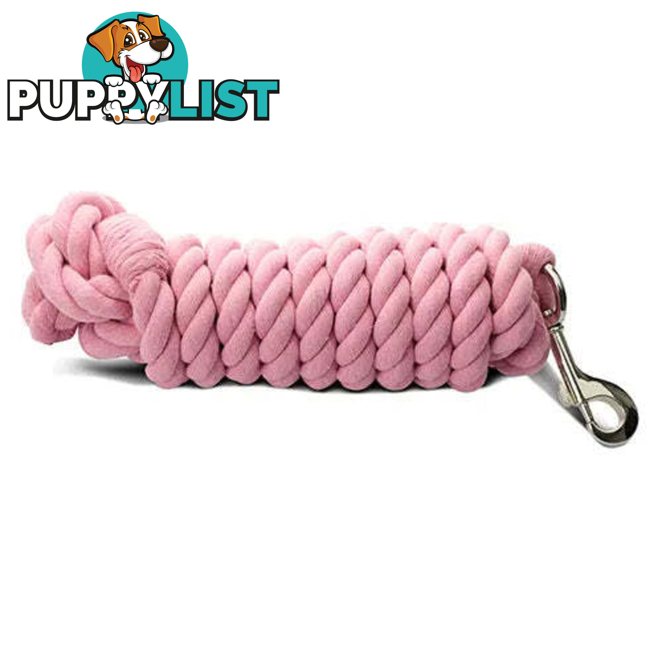 COTTON LEAD ROPE - BAINBRIDGE - BB-A2133-RED