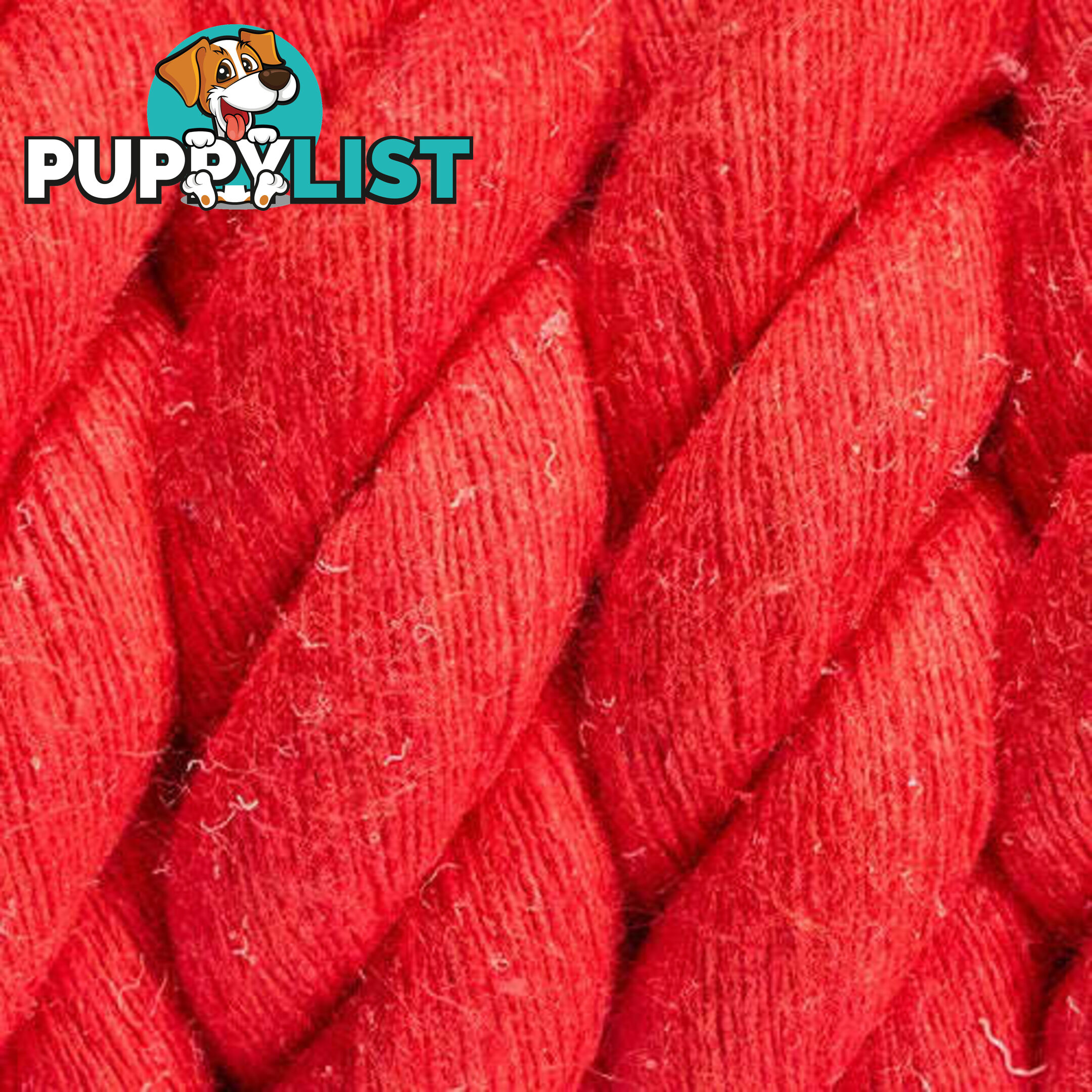 COTTON LEAD ROPE - BAINBRIDGE - BB-A2133-RED