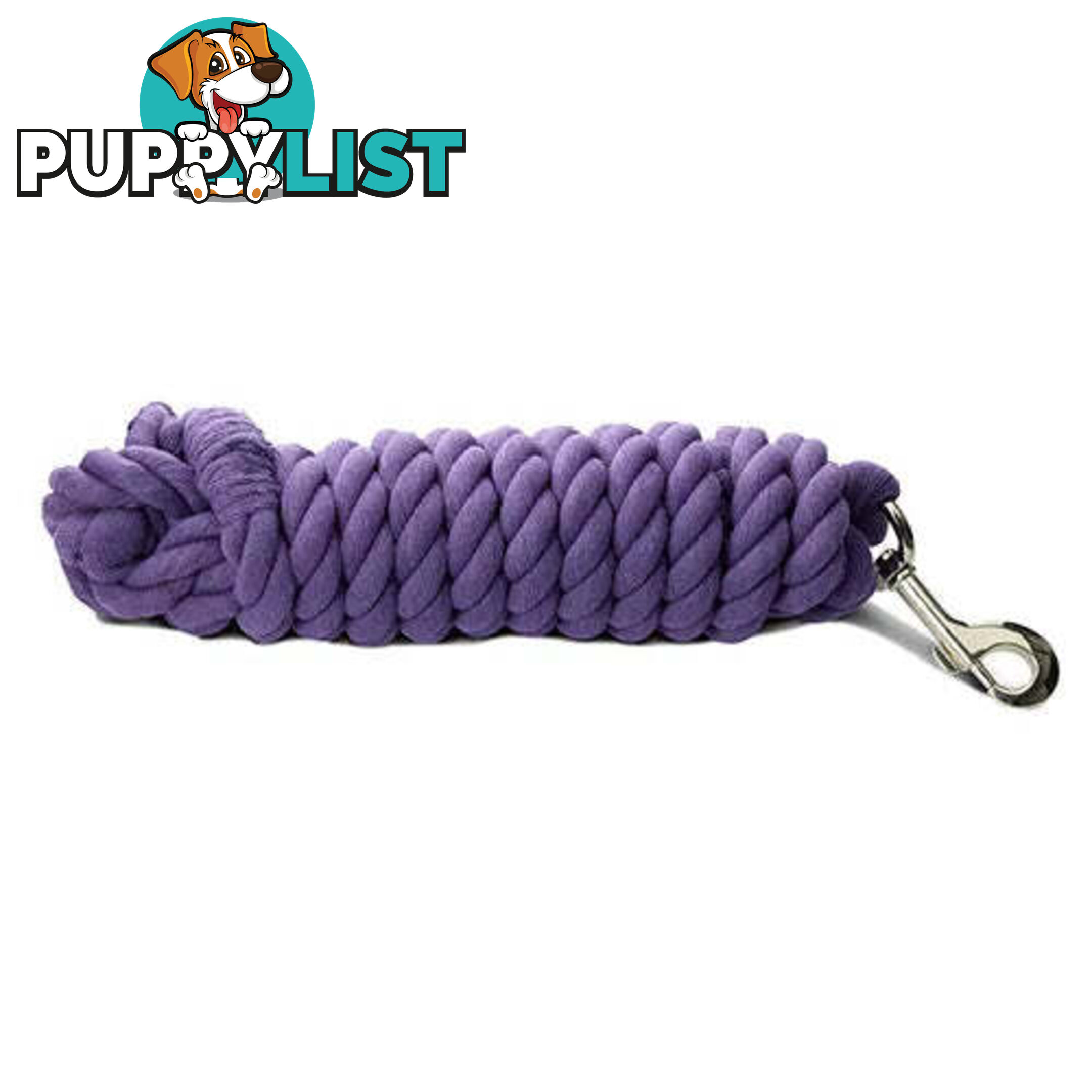 COTTON LEAD ROPE - BAINBRIDGE - BB-A2133-RED