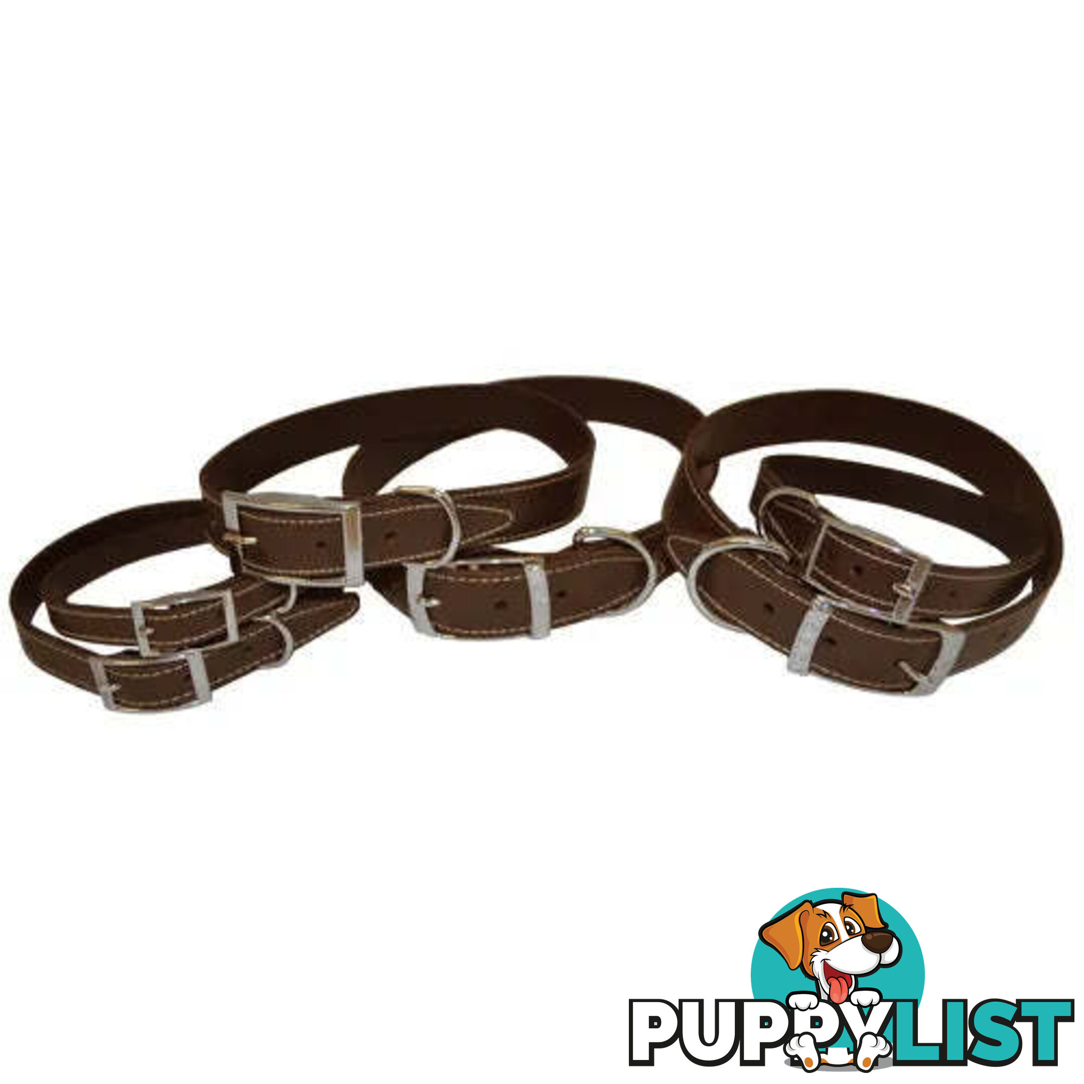 LEATHER COLLARS - BAINBRIDGE - BB-A7022-BLK