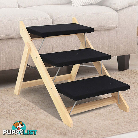 3 Steps Portable Dog Cat Pet Stairs - V63-820173