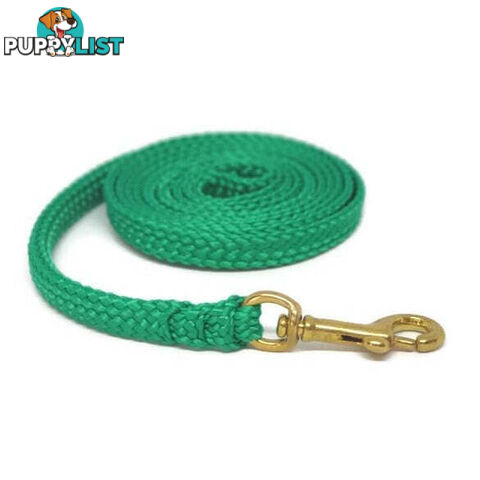 1.8m to 10m Long Dog Lead No Stitching Tough Yarnix 10mm Wide - YNXLD10-3-BK-SS
