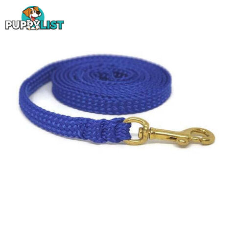 1.8m to 10m Long Dog Lead No Stitching Tough Yarnix 10mm Wide - YNXLD10-10-PNK-SS