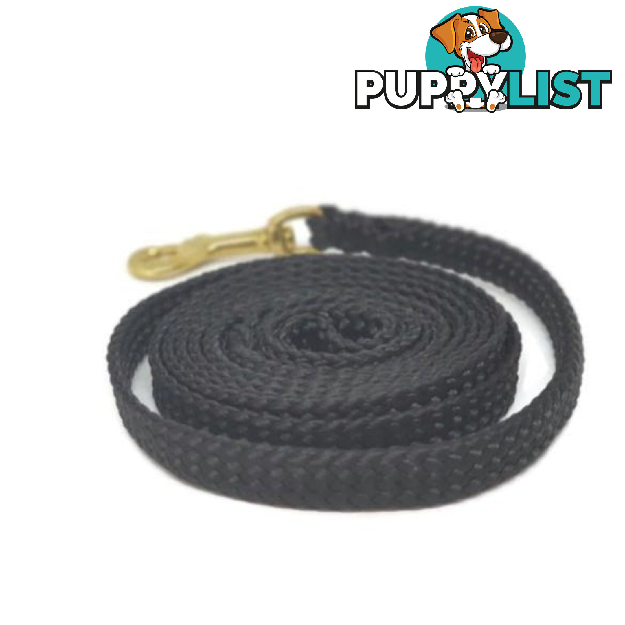 1.8m to 10m Long Dog Lead No Stitching Tough Yarnix 10mm Wide - YNXLD10-10-PNK-SS