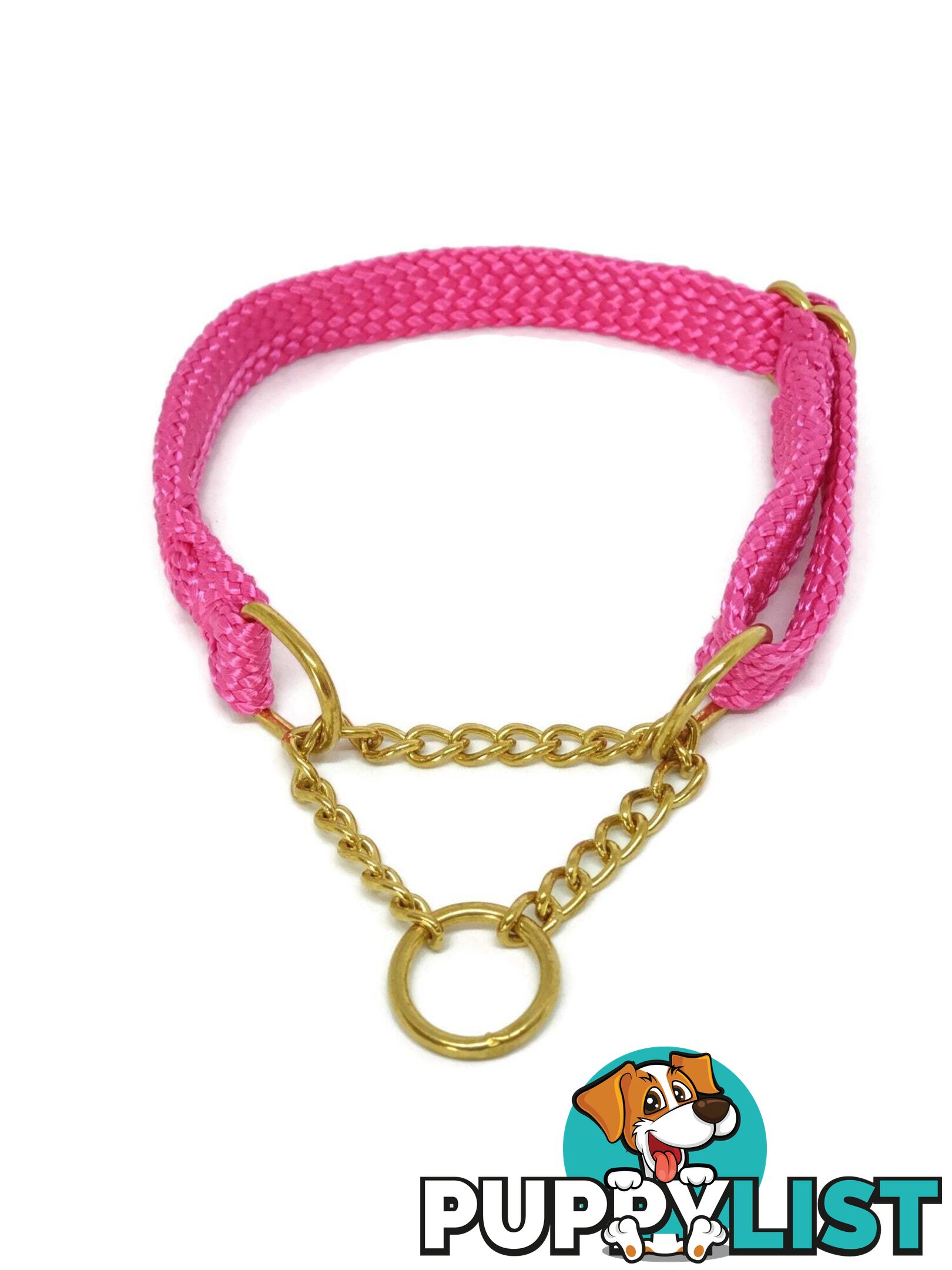 Martingale Dog Collars No Stitching Tough Yarnix - YNXCOLMARXXL20HPNK