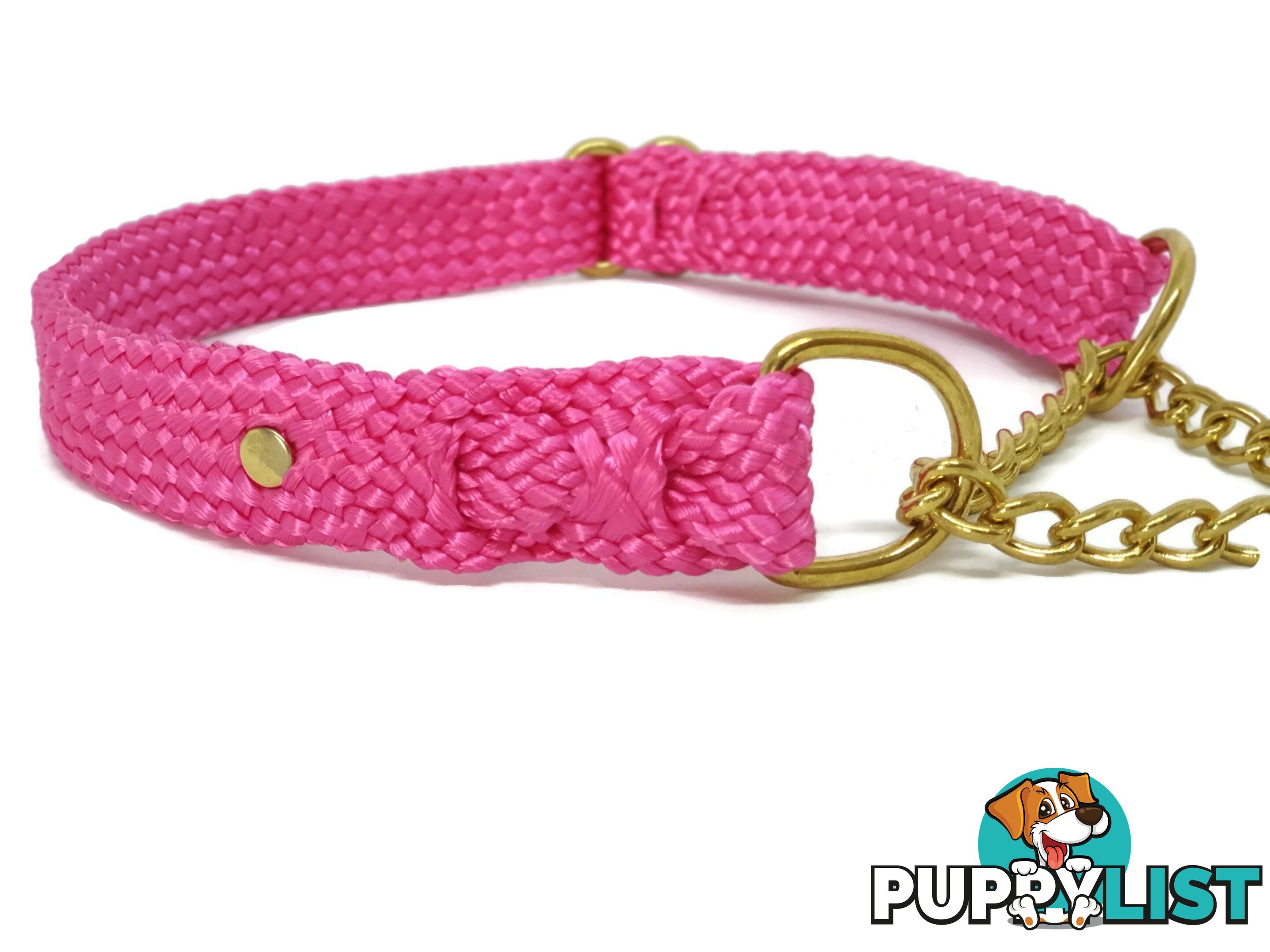 Martingale Dog Collars No Stitching Tough Yarnix - YNXCOLMARXXL20HPNK