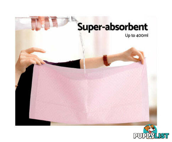 Puppy Dog Pet Training Pads Cat Toilet 60 x 60cm Super Absorbent Indoor Disposable - PET-PAD-PK-400