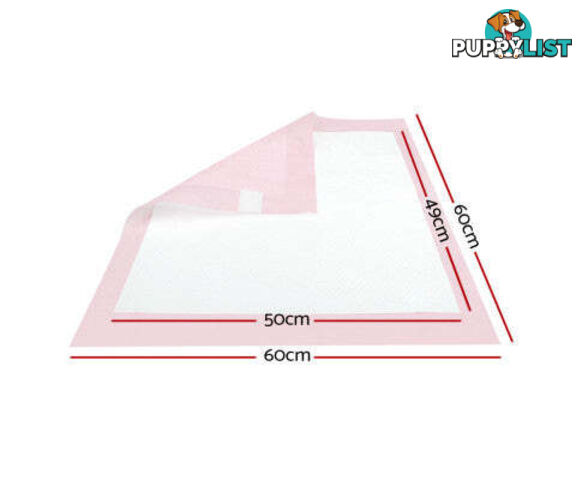 Puppy Dog Pet Training Pads Cat Toilet 60 x 60cm Super Absorbent Indoor Disposable - PET-PAD-PK-400