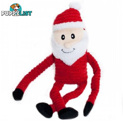 Christmas Holiday Crinkle Santa Dog Toy - PPP93-ZPPC01604