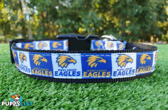 AFL Dog Collars, Footy - Aussie Rules - Moondidley Pets - MDPCOLAFLXSAC