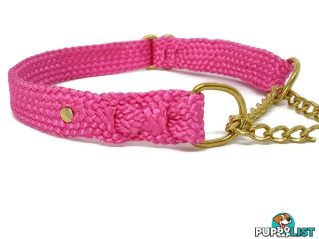 Martingale Dog Collars No Stitching Tough Yarnix - YNXCOLMARXXL20HYELBLK