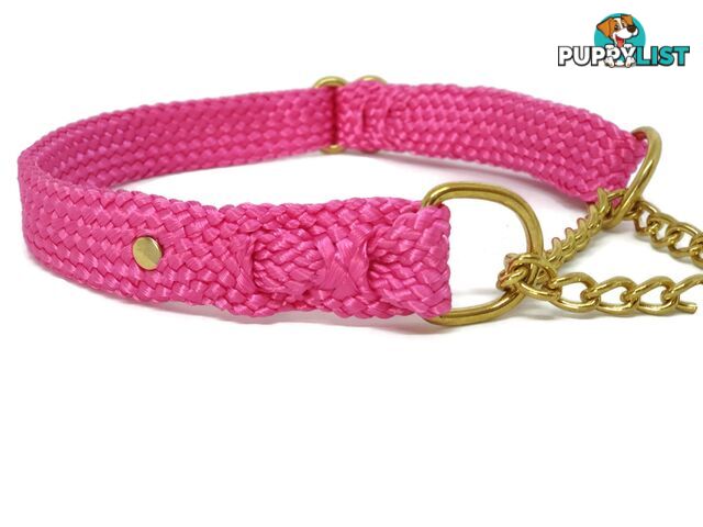 Martingale Dog Collars No Stitching Tough Yarnix - YNXCOLMARXXL20HYELBLK