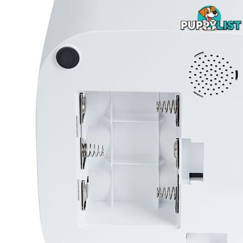 Smart Pet Feeder Camera Dog Cat Automatic Food Dispenser Portable Remote Bowl - WB-PT1043-9L-WH