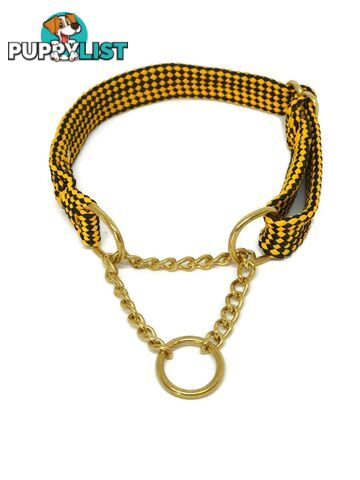 Martingale Dog Collars No Stitching Tough Yarnix - YNXCOLMARM10GRN
