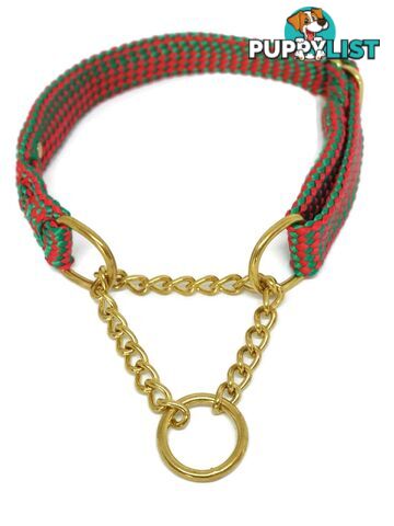 Martingale Dog Collars No Stitching Tough Yarnix - YNXCOLMARM10GRN