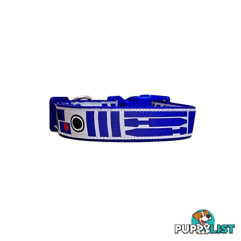 Droid Inspired Dog Collar / S - L - Hand Made by The Bark Side - TBSDROSMLORG