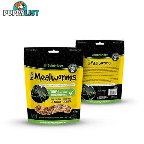 DRIED MEALWORMS - BAINBRIDGE - BB-A8453