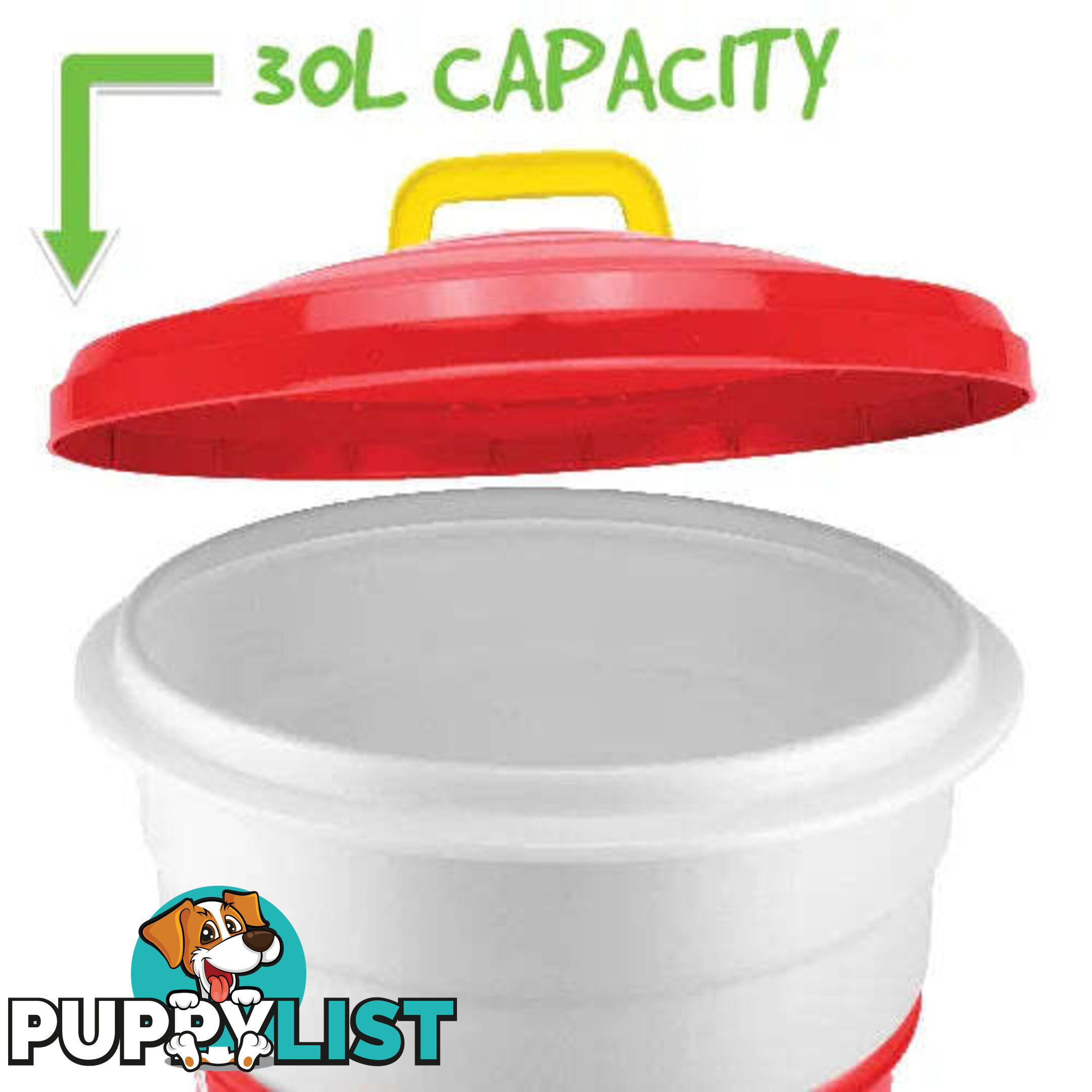 PLASTIC POULTRY FEEDER TANKSTAND - 30L - BAINBRIDGE - BB-A8154