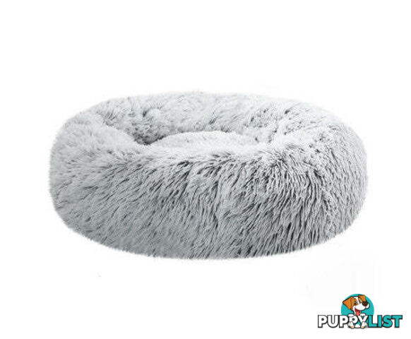 Pet Bed Dog Cat Calming Bed Sleeping Comfy Washable - PET-BED-D110-WHBR