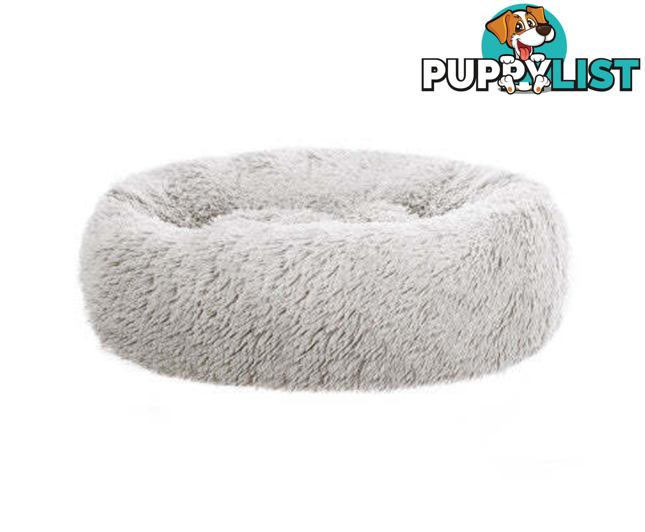 Pet Bed Dog Cat Calming Bed Sleeping Comfy Washable - PET-BED-D110-WHBR