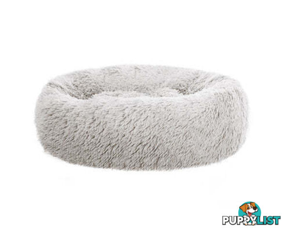 Pet Bed Dog Cat Calming Bed Sleeping Comfy Washable - PET-BED-D110-WHBR