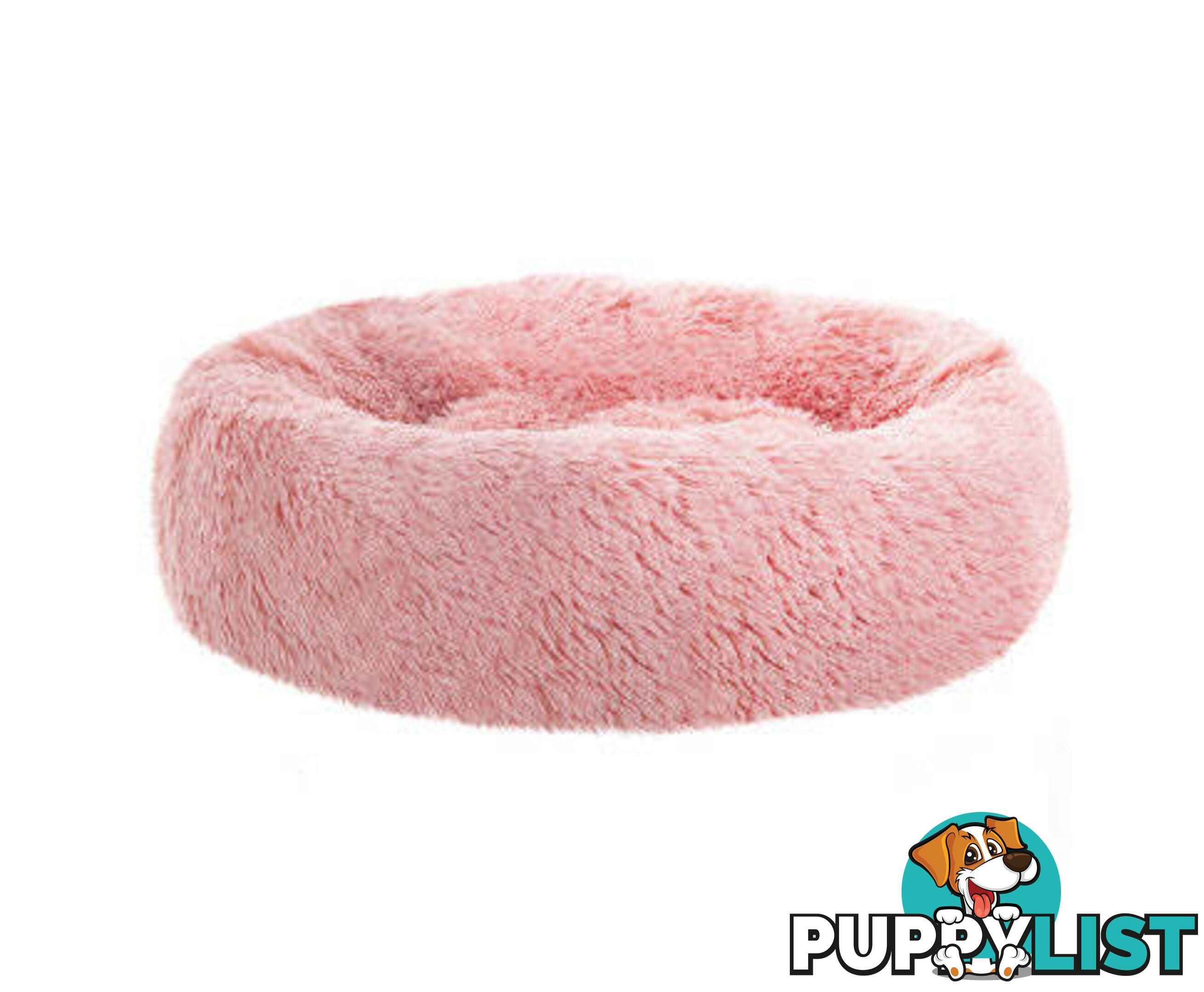 Pet Bed Dog Cat Calming Bed Sleeping Comfy Washable - PET-BED-D110-WHBR