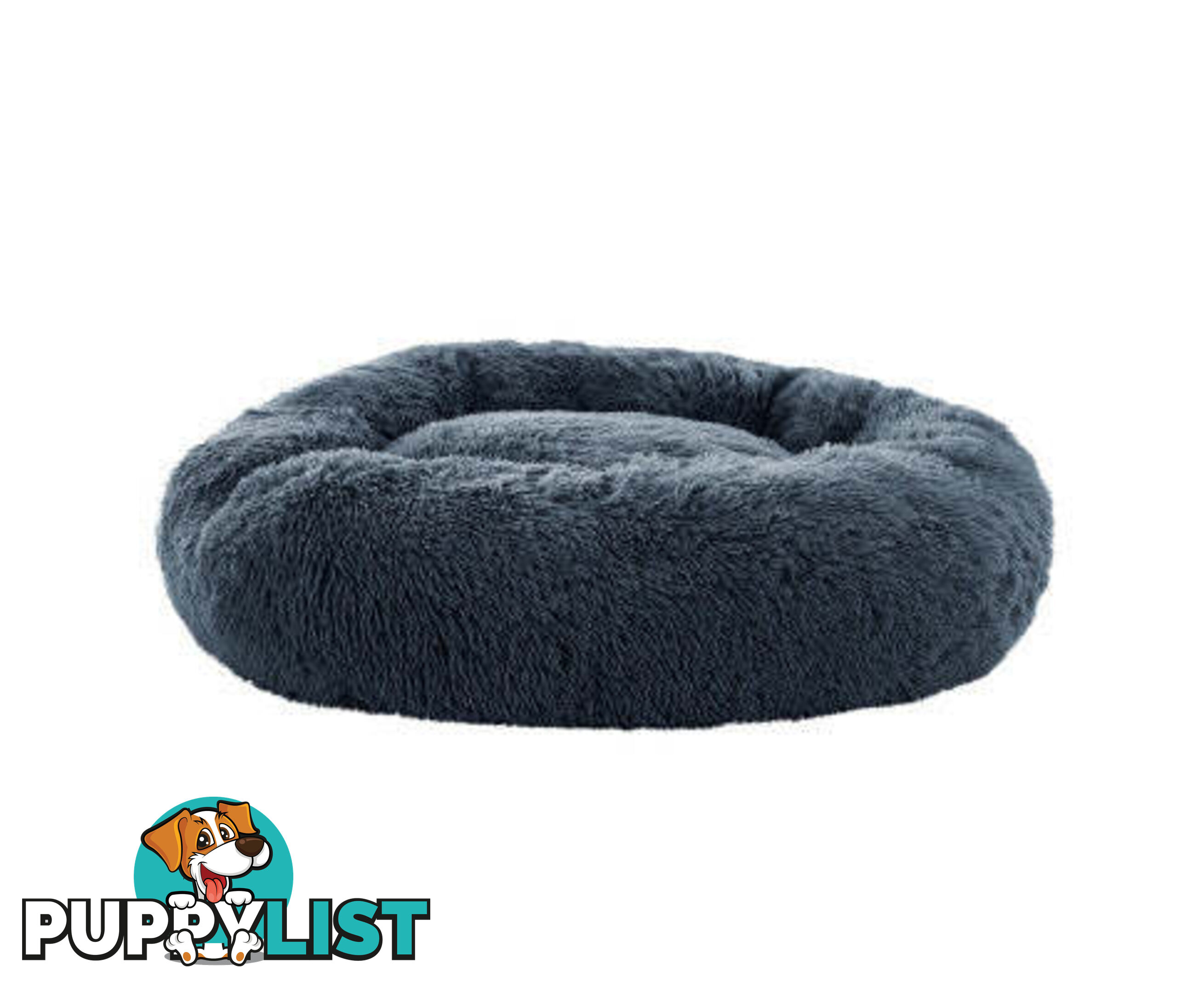 Pet Bed Dog Cat Calming Bed Sleeping Comfy Washable - PET-BED-D110-WHBR