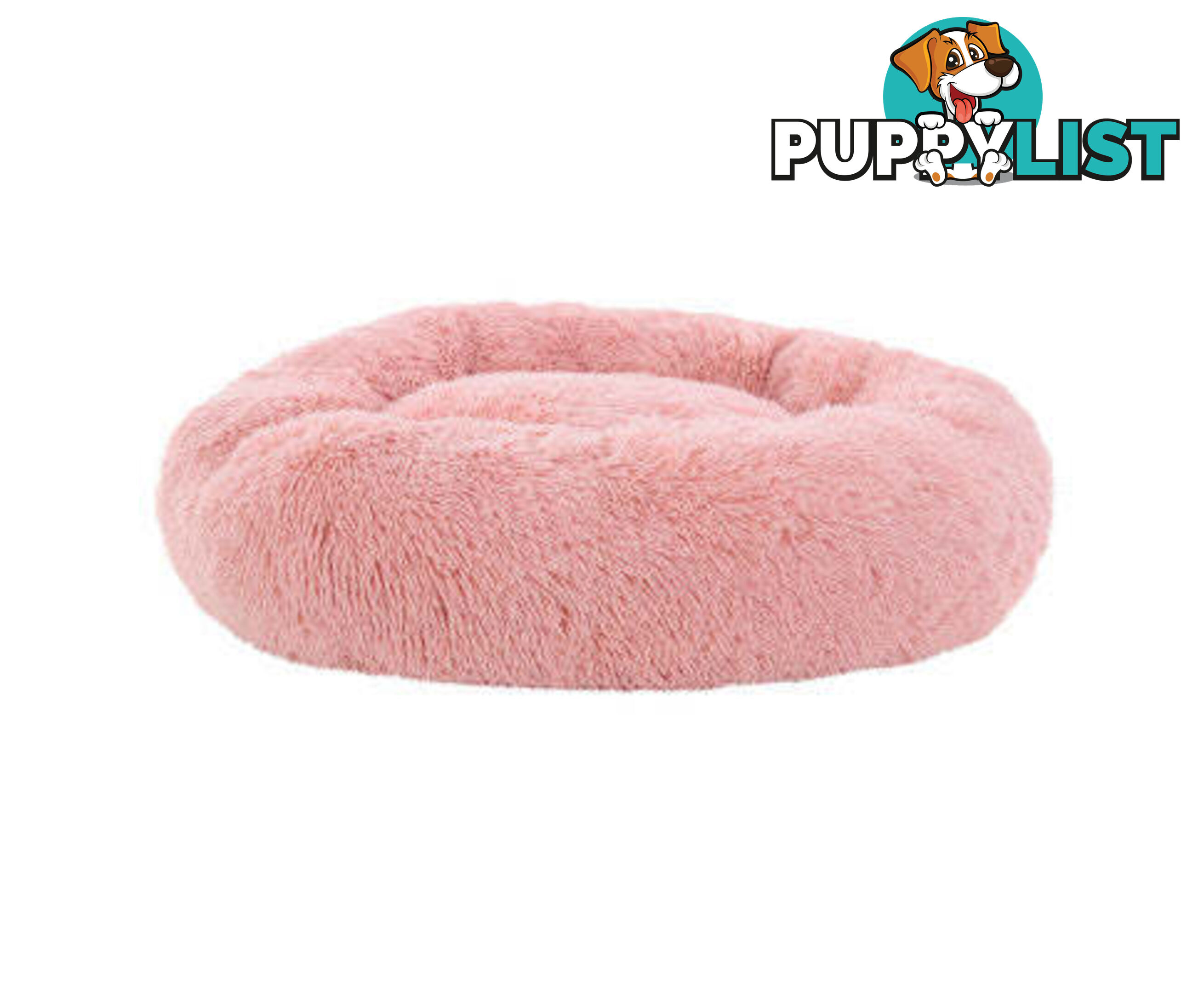 Pet Bed Dog Cat Calming Bed Sleeping Comfy Washable - PET-BED-D110-WHBR