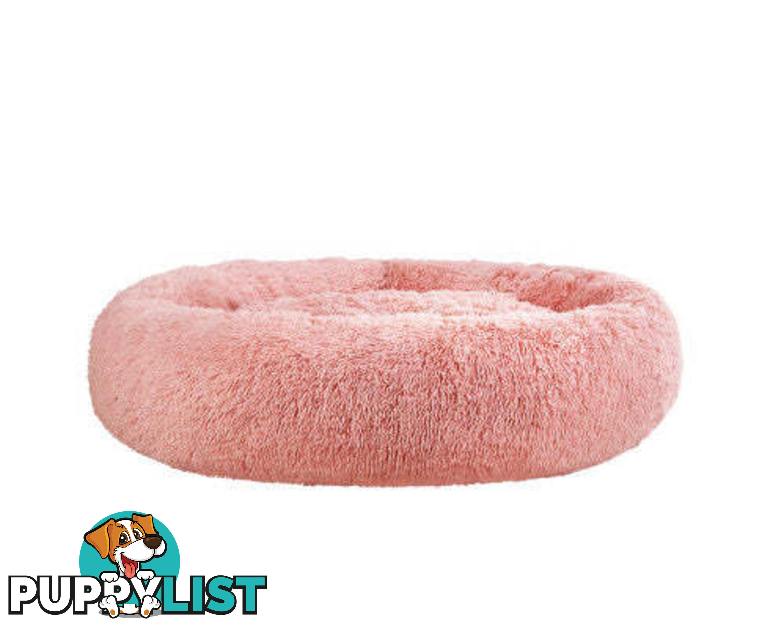 Pet Bed Dog Cat Calming Bed Sleeping Comfy Washable - PET-BED-D110-WHBR