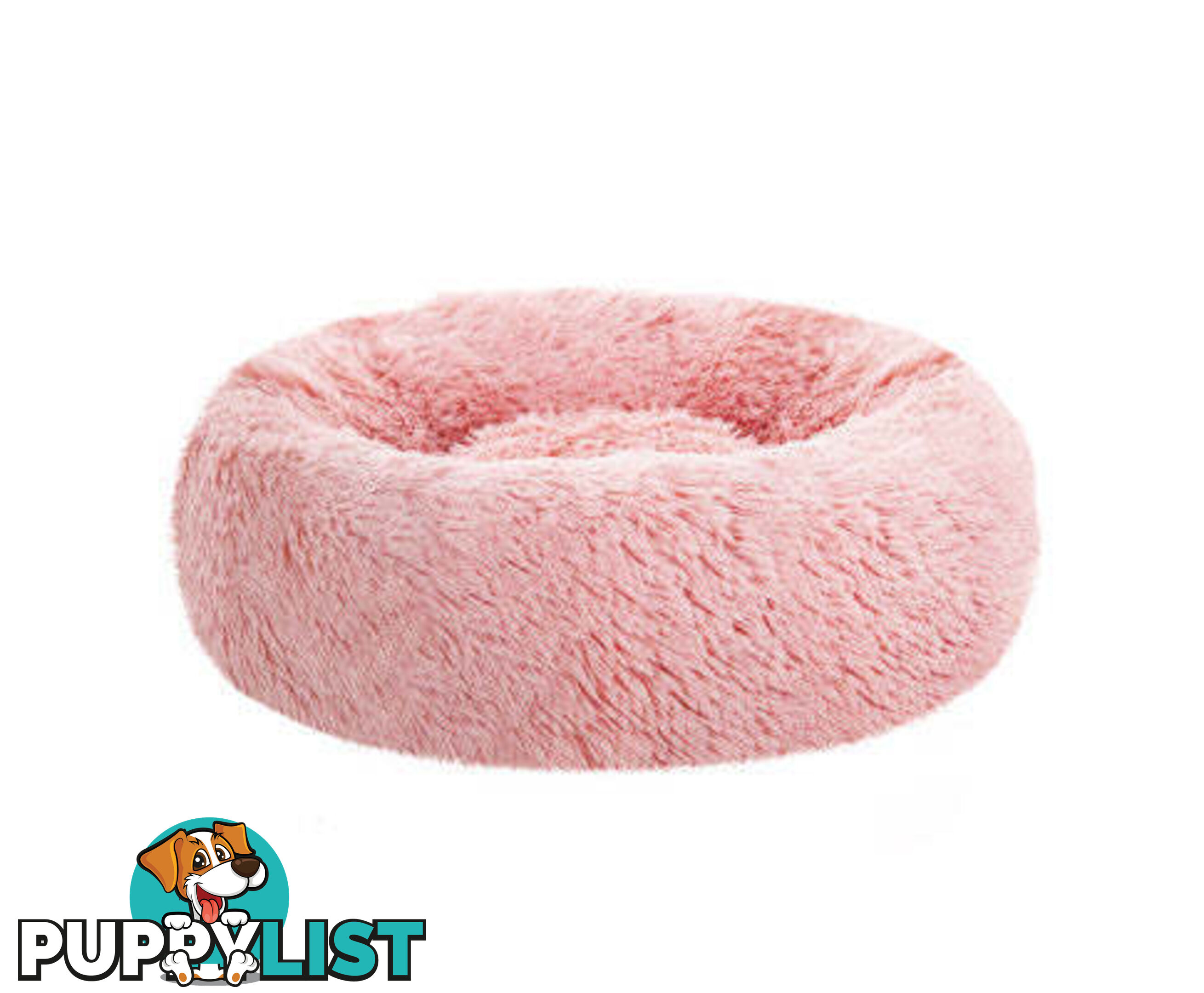 Pet Bed Dog Cat Calming Bed Sleeping Comfy Washable - PET-BED-D110-WHBR