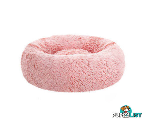 Pet Bed Dog Cat Calming Bed Sleeping Comfy Washable - PET-BED-D110-WHBR