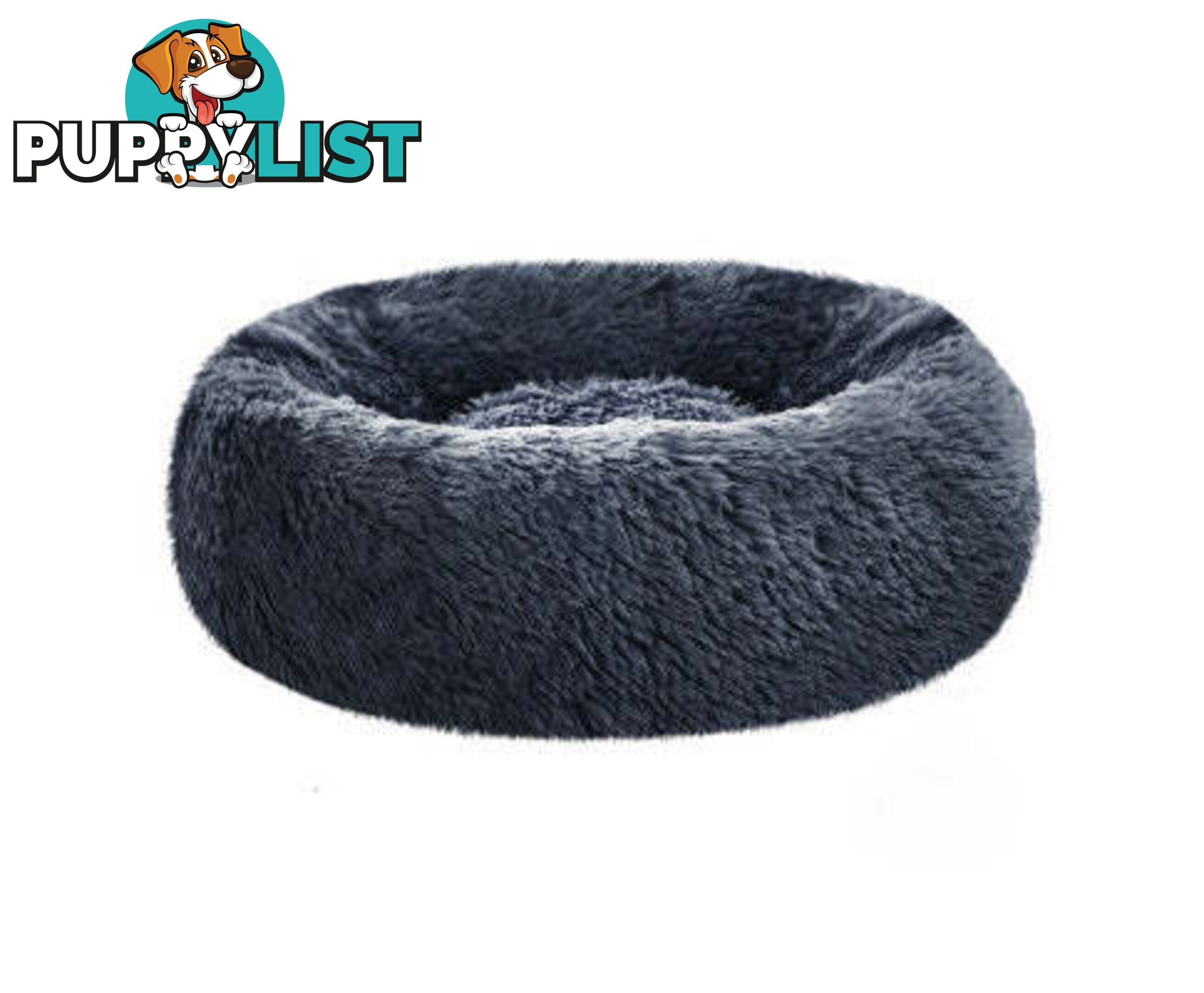 Pet Bed Dog Cat Calming Bed Sleeping Comfy Washable - PET-BED-D110-WHBR