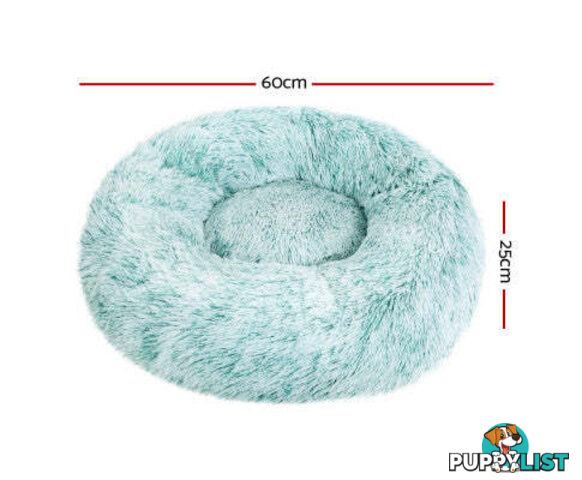 Pet Bed Dog Cat Calming Bed Sleeping Comfy Washable - PET-BED-D110-WHBR