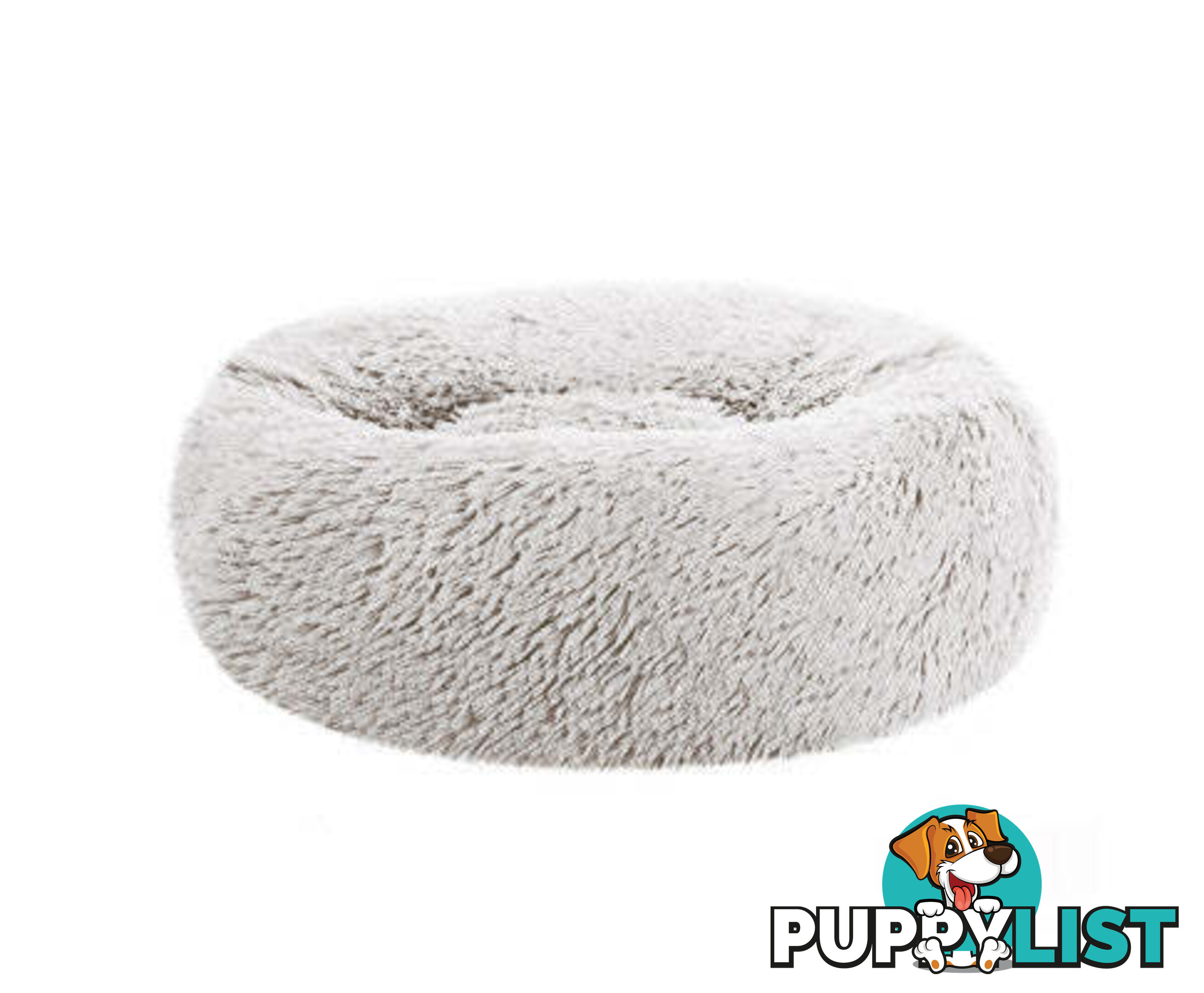 Pet Bed Dog Cat Calming Bed Sleeping Comfy Washable - PET-BED-D110-WHBR