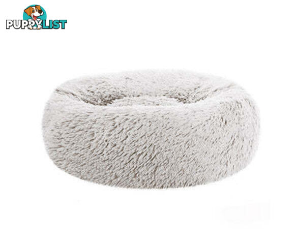 Pet Bed Dog Cat Calming Bed Sleeping Comfy Washable - PET-BED-D110-WHBR