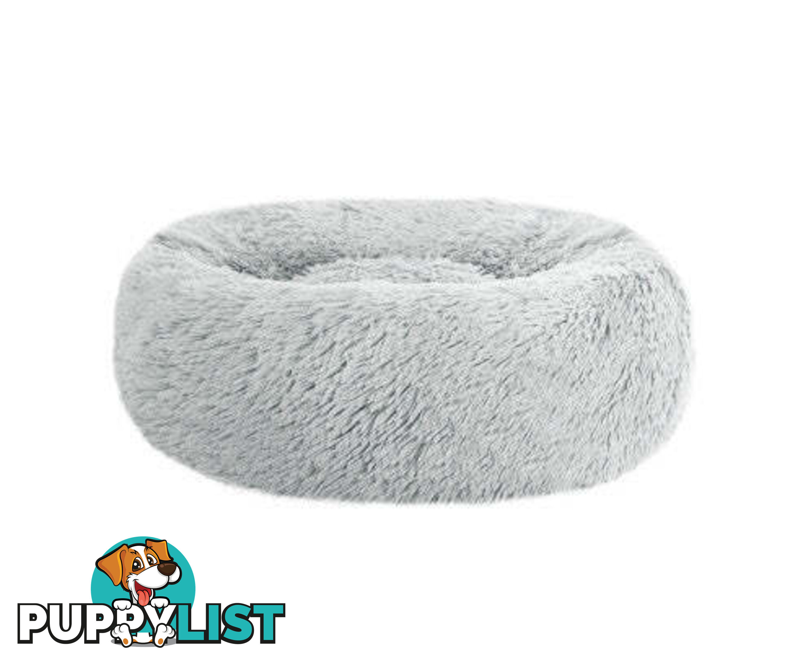 Pet Bed Dog Cat Calming Bed Sleeping Comfy Washable - PET-BED-D110-WHBR