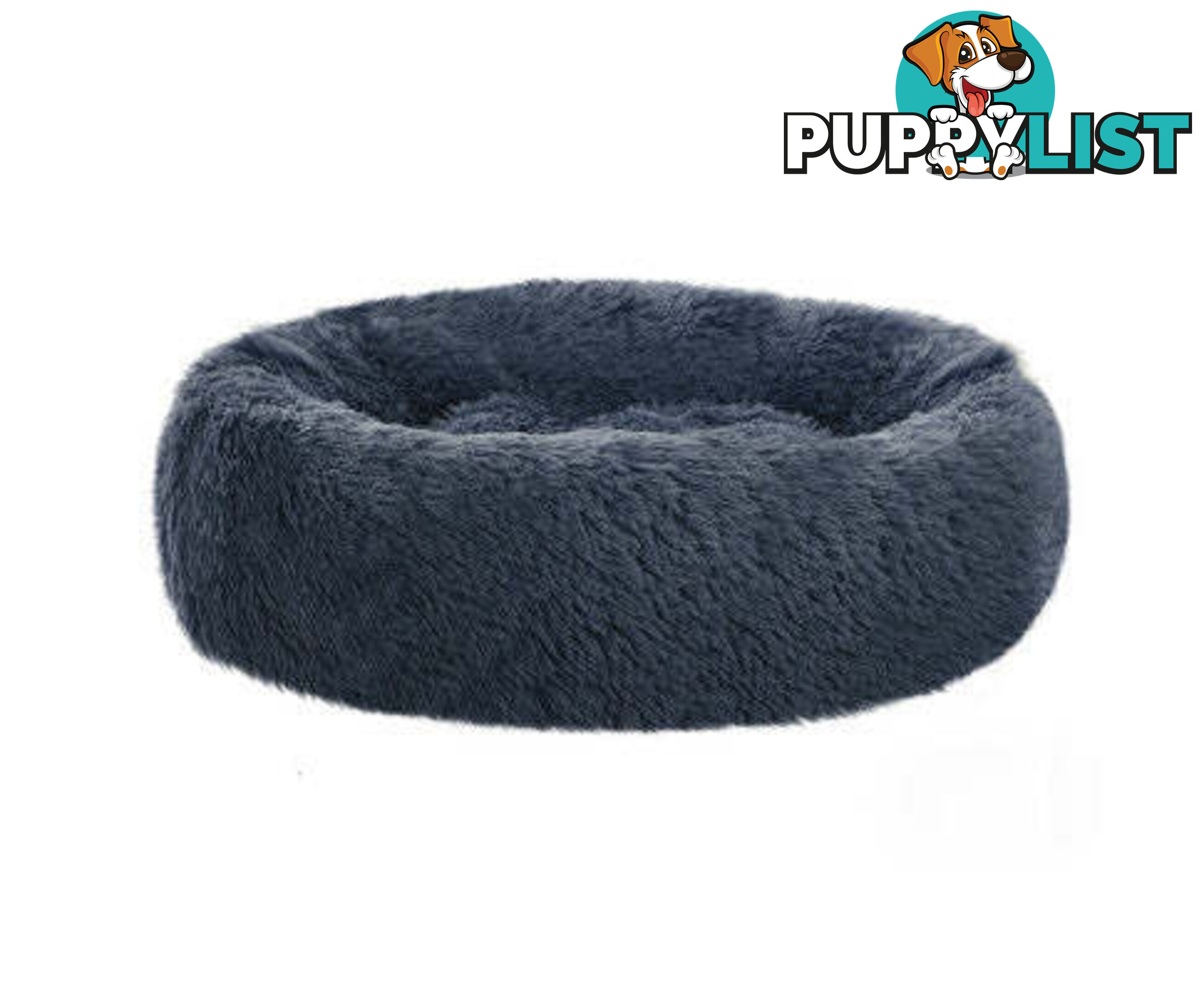 Pet Bed Dog Cat Calming Bed Sleeping Comfy Washable - PET-BED-D110-WHBR